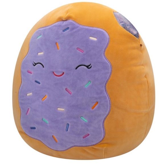 NWT Wylie the purple toaster pastry with sprinkles squish mallow kellytoy - Picture 2 of 6